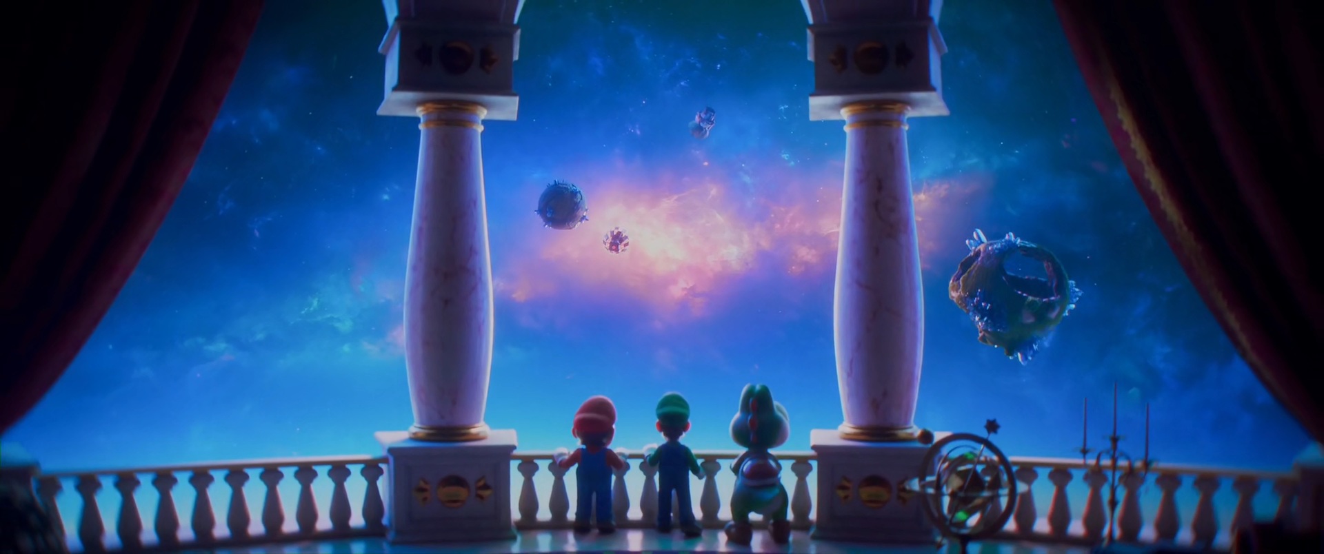 Mario avec un power-up